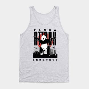 Panda Attack Tank Top